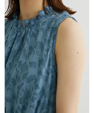 Green Parks ・ＥＬＥＮＣＡＲＥ　ＤＵＥ　フラワージャカードワンピ Black