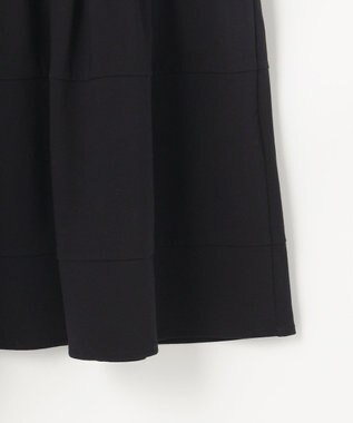 組曲 【WEB限定】ビスチェ風ティアードTシャツ ブラック系