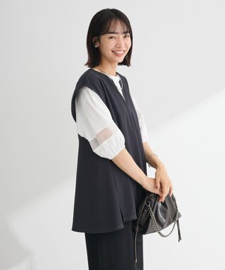 Green Parks シアードッキングプルオーバー２ Off White