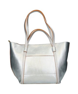 INTER-CHAUSSURES 【RIPANI】A4対応ダブルハンドルトート シルバー