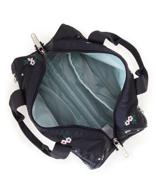 LeSportsac EVERYDAY SM SATCHEL/フローラルラティスEMB フローラルラティスEMB