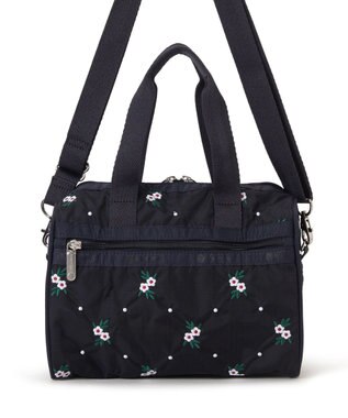 LeSportsac EVERYDAY SM SATCHEL/フローラルラティスEMB フローラルラティスEMB
