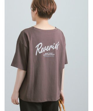 Te chichi 胸刺繍&バックプリントBIGTシャツ
