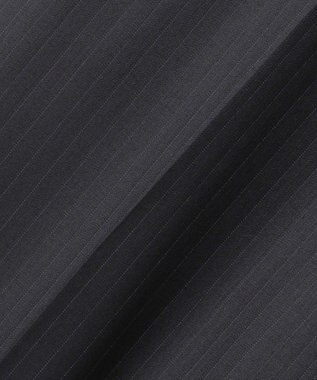 GOTAIRIKU 横に伸びる【TasmaniaWool/タマニアウール】ストレッチ スーツ（ブラックストライプ） ブラック系1