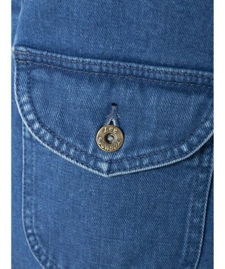 earth music&ecology Ｌｅｅ×ｅ．ｍ．ａ．ｅ　ＤＥＮＩＭ　ＶＥＳＴ Indigo