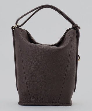 GOTAIRIKU 【ETIAM】シュリンク ハンド＆バングルバッグ《Follow》 ダークブラウン系