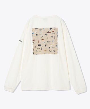 Columbia Columbia/ レイクトゥアベニューグラフィックロングスリーブTシャツ /コロンビア Sea Salt