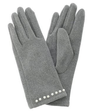 Green Parks ・パール付きグローブ Gray