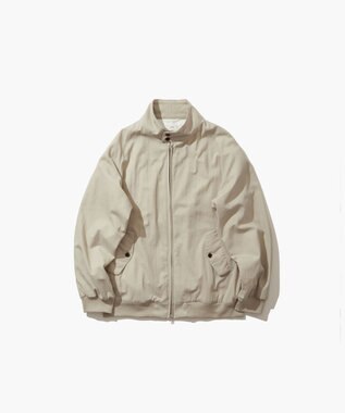 ATON HIGH TWIST NYLON | ハリントンジャケット - UNISEX BEIGE