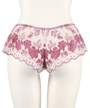 San-ai Resort（三愛水着楽園） エレガントコレクション  【2412】 デザインバックレースショーツ ピンク