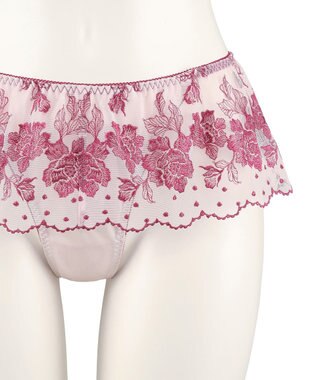 San-ai Resort（三愛水着楽園） エレガントコレクション  【2412】 デザインバックレースショーツ ピンク