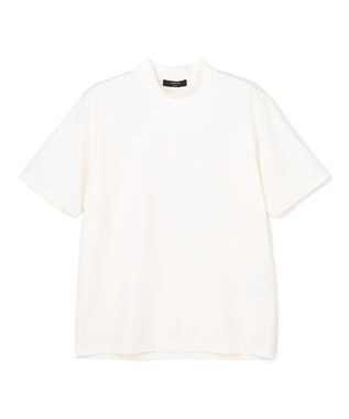 JOSEPH HOMME 新色追加【機能素材】ハイゲージベアスムース　モックネックＴシャツ ホワイト系