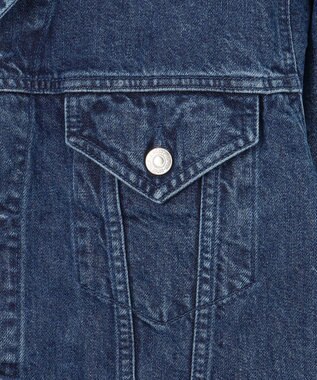 J.PRESS MEN 【J.PRESS ORIGINALS】SHIOTA DENIM Notched Jumper / Made in Japan ブルー系