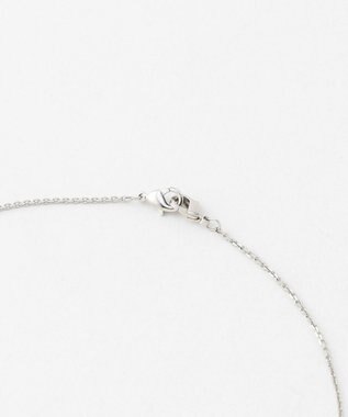 J.PRESS LADIES ドロップ 2連 ネックレス シルバー系