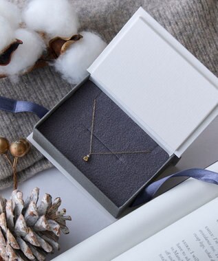 Phoebe 【K10】ジュエルラックネックレス　シトリン/11月誕生石/天然石/全長:40cm