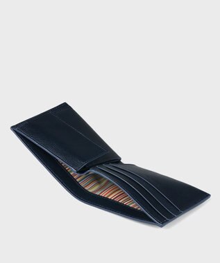 Paul Smith アイロンドゴート 2つ折り財布 ネイビー