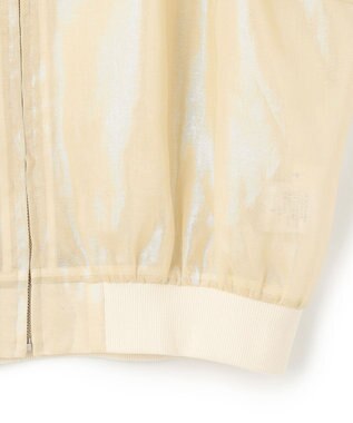 NAVE 【Nave・シアー素材】ラメボイル ブルゾン アイボリー系