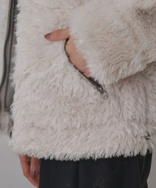 GRACE CONTINENTAL URBANCODE スタンドカラーコート ホワイト