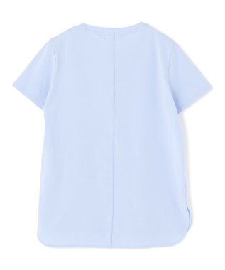 BEIGE， 【洗える】BROIS / 半袖コットンＴシャツ Sax