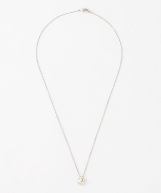 J.PRESS LADIES ドロップ 2連 ネックレス シルバー系