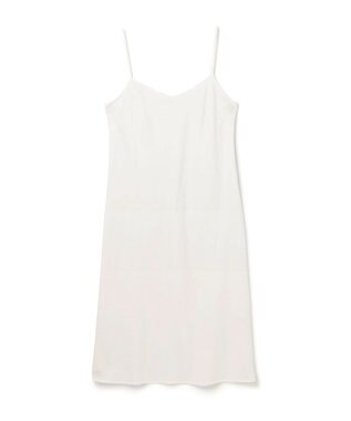 GRACE CONTINENTAL レース切替フレアワンピース ホワイト