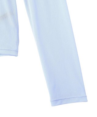 YECCA VECCA ハイネックシアートップス Blue