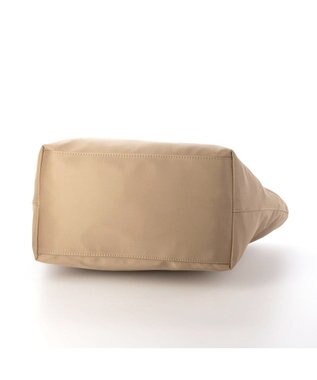 UNBILLION ペルケ perche / ナイロンドット刺繍2wayトート ベージュ