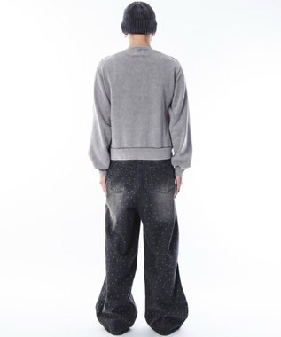 WEGO 【ユニセックス着用ITEM】コンパクトフィットロゴプルオーバー グレー