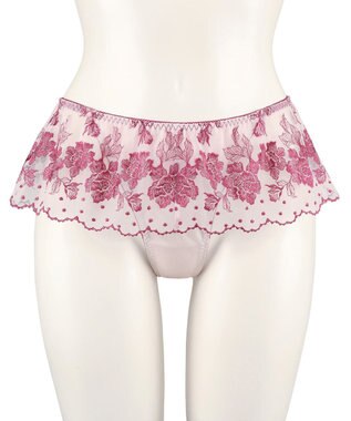 San-ai Resort（三愛水着楽園） エレガントコレクション  【2412】 デザインバックレースショーツ ピンク