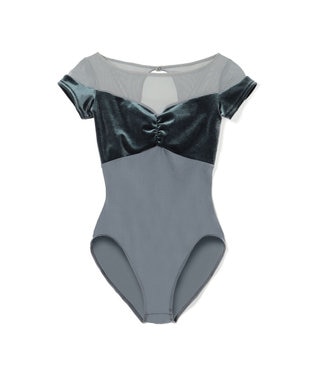 Chacott ハーフスリーブレオタード