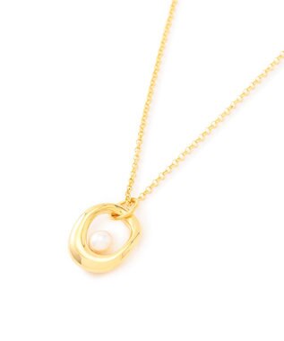 23区 リングパール ネックレス ゴールド系
