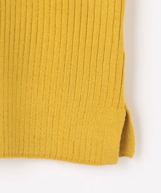 ANY L 【6色展開】フリルネックニット マスタード