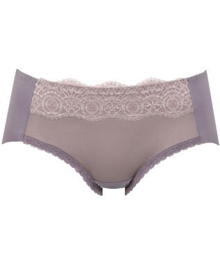 Wing ショーツ 【スタイルアップブラ】 KB2900とペア アウターにひびきにくい(バック裾) やさしいフィット感 はきこみ丈あさめ KF2990 ウイング／ワコール バイオレット