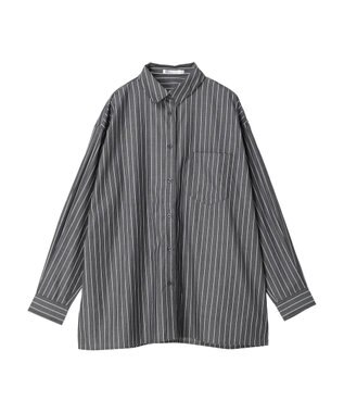CRAFT STANDARD BOUTIQUE レギュラーカラーシャツ Stripe Gray