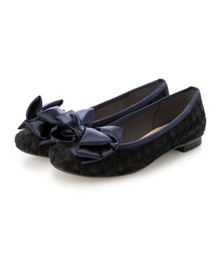 MODE ET JACOMO <MODE ET JACOMO>ラウンドリボンバレエシューズ