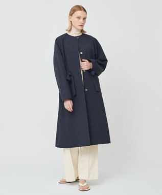 BEIGE， 【S-size】PORDIC / スプリングコート Navy