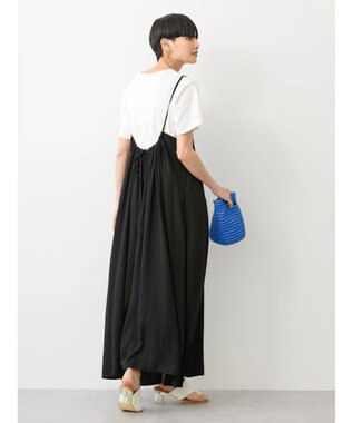 AMERICAN HOLIC Ｖネックキャミワンピース Black