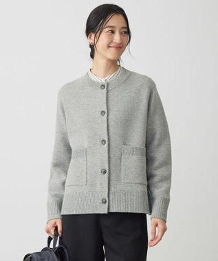 洗える】CAT ジップアップ ブルゾン ニット / J.PRESS LADIES