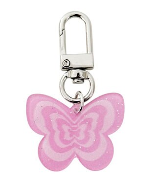 WEGO カラフルバタフライキーホルダー