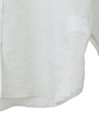 Green Parks 　・ＥＬＥＮＣＡＲＥ　ＤＵＥ　ラメシアー長袖シャツ Charcoal Gray