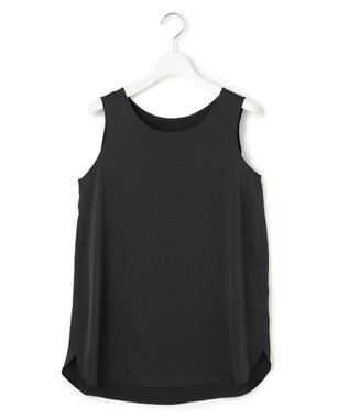 23区 【Oggi5月号掲載】ミスティサテン タンクトップ グレー系