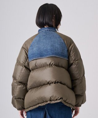 Ripo trenta anni P/W DENIM DOWN JK KHAKI