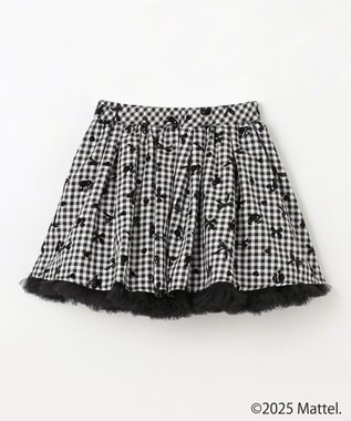 ANY KIDS 【Barbie(TM)】リバーシブルスカート ブラック