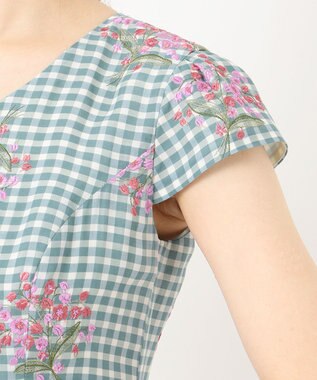 TOCCA 【洗える】MUGET ドレス サックスブルー系7