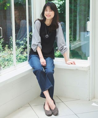 ANY 【定番人気・履き心地抜群】走れるバレエパンプス モカスエード