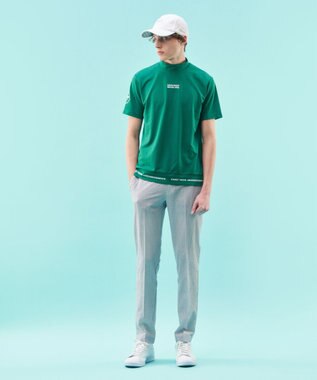 23区GOLF 【MEN】【撥水/ストレッチ】ミニヘリンボンパンツ ライトグレー系5