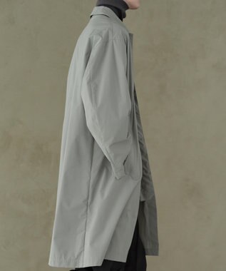 UNFILO MENS 【男女兼用】FINE MOVE ステンカラー コート [23年商品] オリーブ