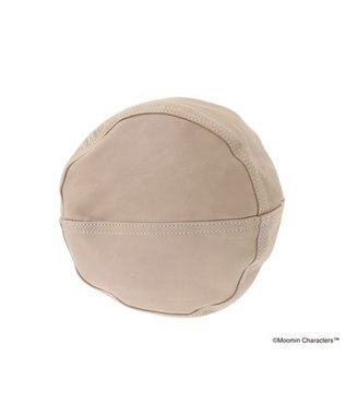 genten サステナブル巾着 手持ちタイプ「ムーミン＆スナフキン」 グレージュ