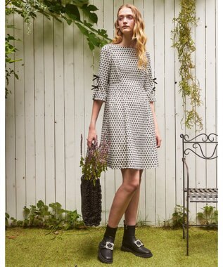 TOCCA 【WEB限定】FLOWER FLUFFY ドレス ホワイト系