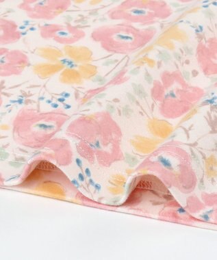 Wing パジャマ 綿100%(本体) スムース素材 長袖 長ズボン レディース EP6018 ウイング／ワコール ピンク